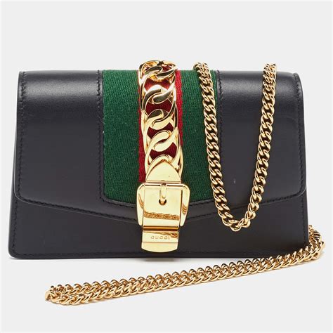 gucci sylvie wallet on chain|gucci interlocking wallet on chain.